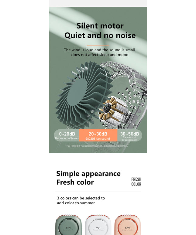 Portable Fan- Neck Fan