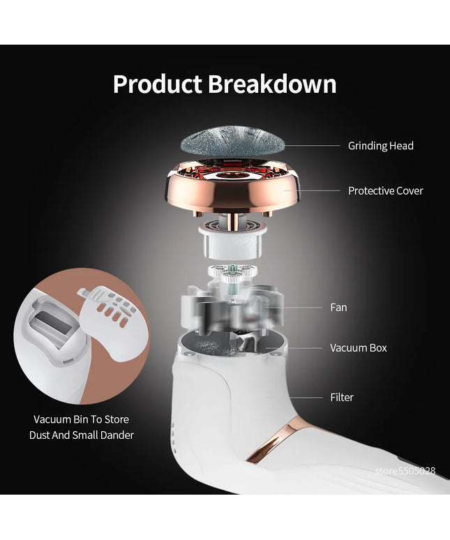 Electric Foot Polisher Callus Remover