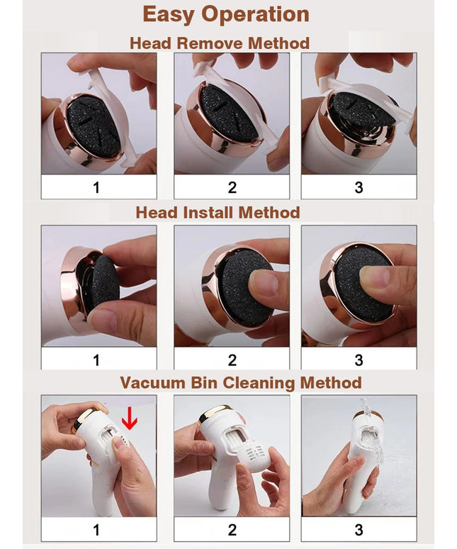 Electric Foot Polisher Callus Remover