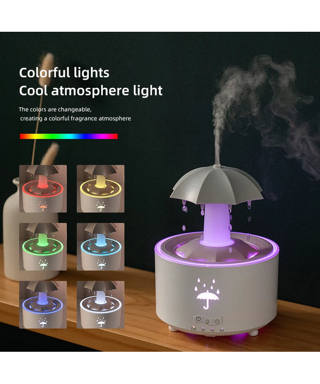 Oil Diffuser Fountain Water Drop Sound for Home