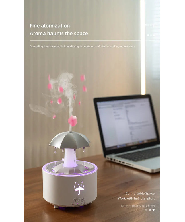 Oil Diffuser Fountain Water Drop Sound for Home