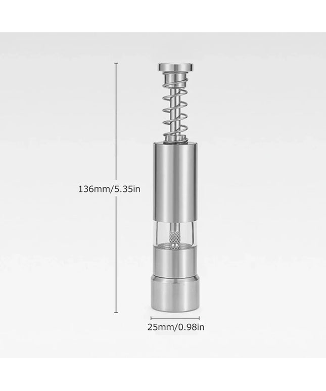 Pubilee Single Hand Mini Salt Pepper Grinder Manual