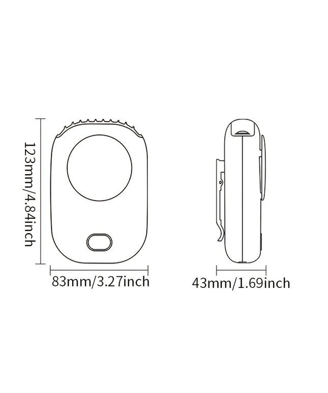 Portable Fan- Neck Fan